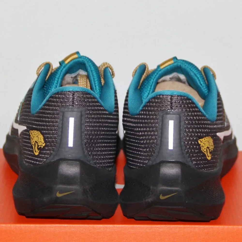 Nike Air Zoom Pegasus 40 Jacksonville Jaguars Running Shoes Mens 9